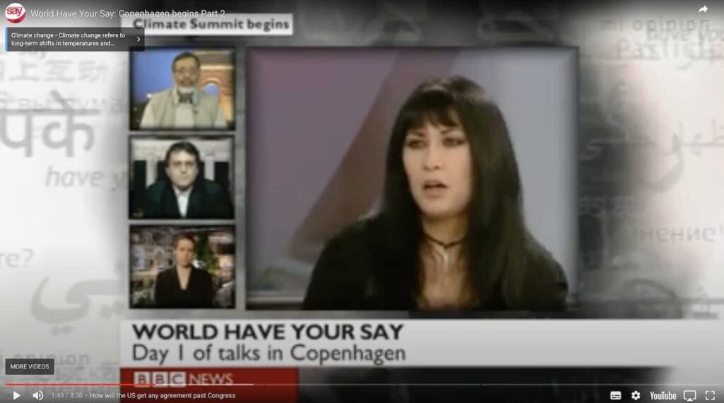 BBC COP15 Copenhagen 2009 Opening Day: Anna Chen on World Have Your Say Pt 2