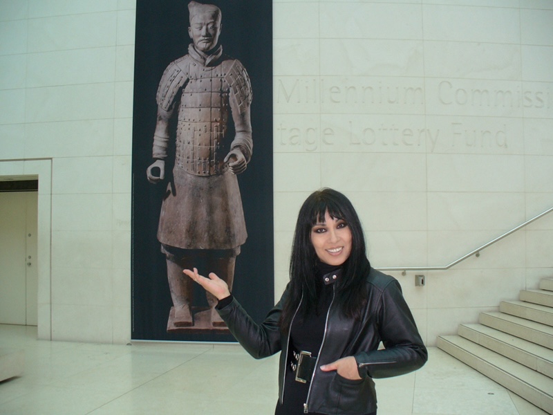 First Emperor Terracotta Warriors exhibition at the British Museum 2007-8. Anna Chen