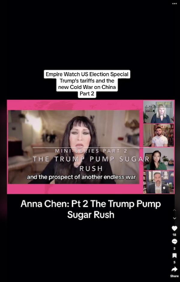 Anna TikTok Trump Sugar Rush Part 2